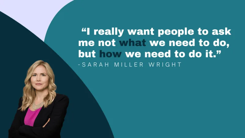 Welcome to Inovia Executive in Residence Sarah Miller Wright