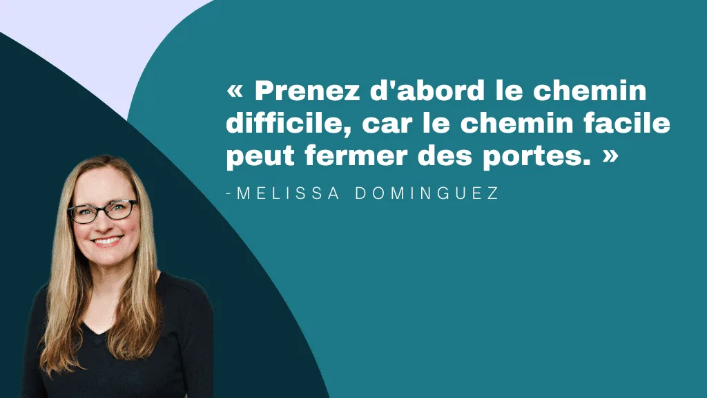 Bienvenue à Melissa Dominguez, EiR