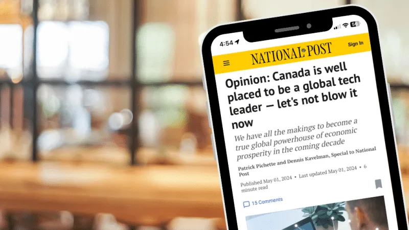 Patrick Pichette & Dennis Kavelman: Fueling the Canadian Tech Flywheel for Our Economic Prosperity