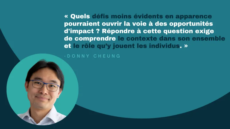 Bienvenue à Donny Cheung, EiR