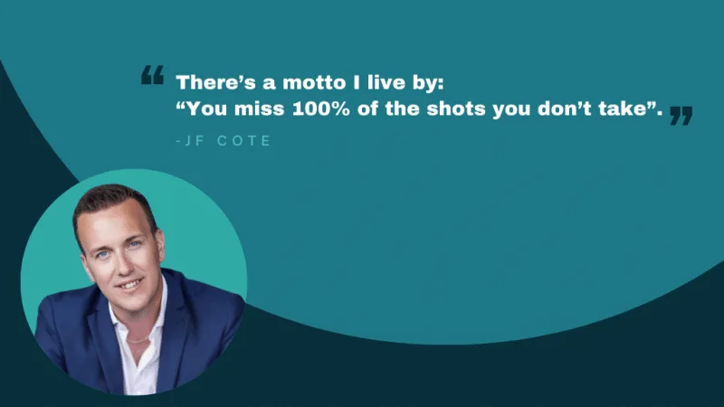 Welcome to Inovia Entrepreneur in Residence JF Cote
