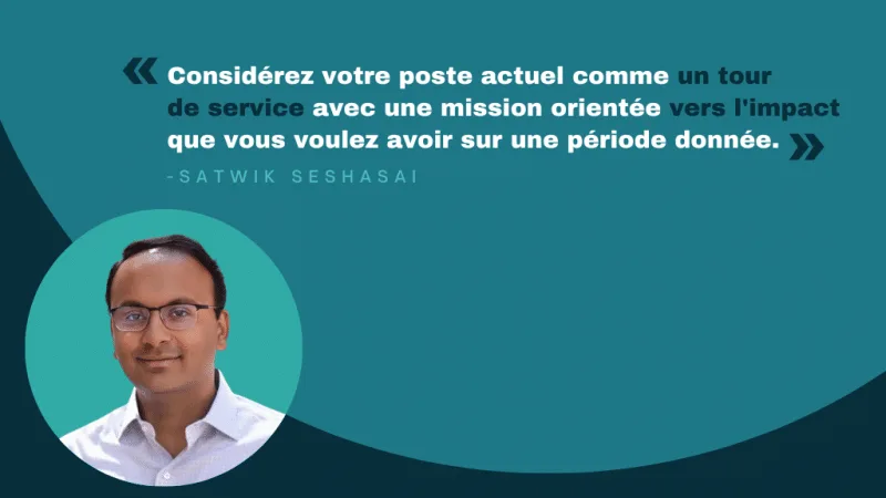 Bienvenue à Satwik Seshasai, EiR